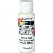 DecoArt Crafters Acrylic - White 2oz